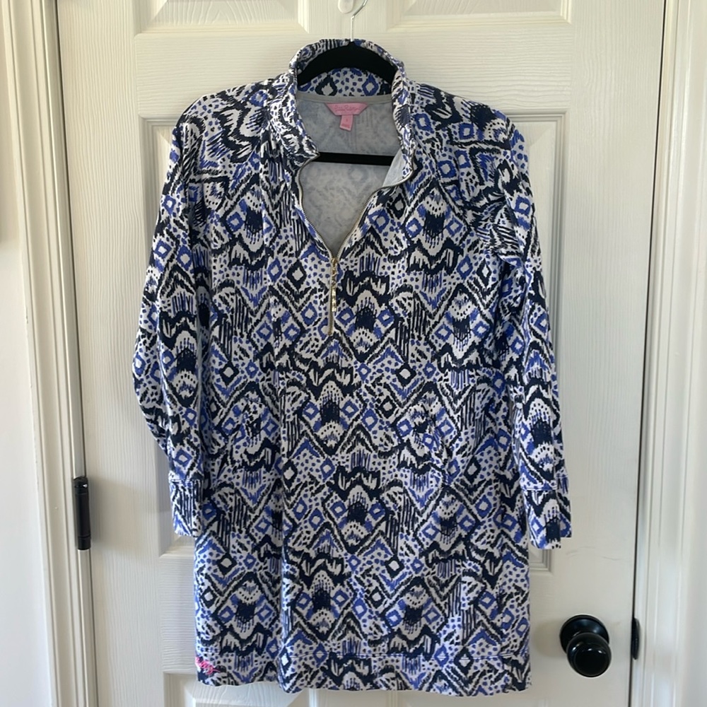 Lilly Pulitzer 1/4 Zip Dress